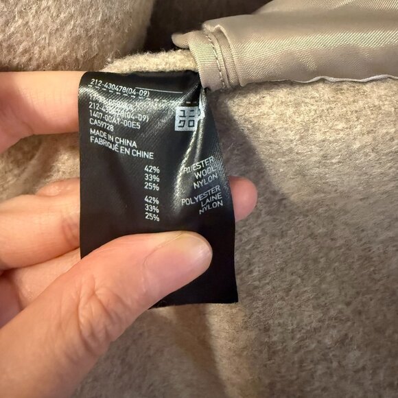 UNIQLO Double face hooded coat XS - Picture 10 of 14